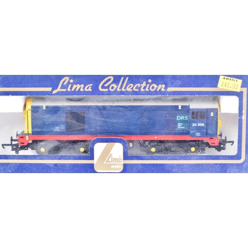 344 - Model Railway - x3 Lima made OO gauge model railway diesel trainset locomotive engines comprising; L... 