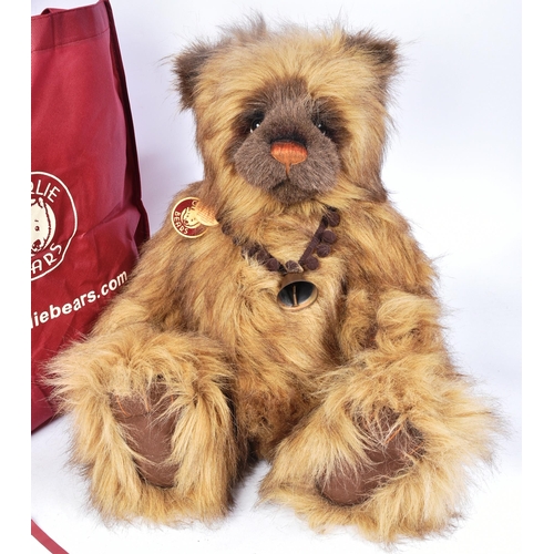 349 - Charlie Bears - a Limited Edition Charlie Bears soft toy teddy bear ' Boris '. The bear exclusively ... 