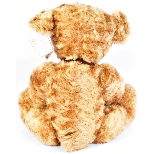 356 - Russ Berrie - a Limited Edition Russ Berrie soft toy teddy bear No. LE007 ' Centennial '. Golden plu... 