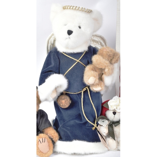 357 - Boyds Bears - a collection of x3 assorted Boyds made soft toy teddy bears comprising; Celeste Angelt... 