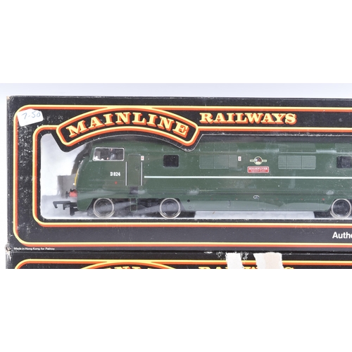 468 - Two Mainline Railways OO gauge model railway diesel trainset locomotives comprising; No. 37-064 Type... 