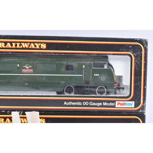 468 - Two Mainline Railways OO gauge model railway diesel trainset locomotives comprising; No. 37-064 Type... 