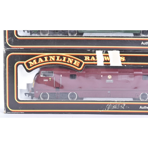 468 - Two Mainline Railways OO gauge model railway diesel trainset locomotives comprising; No. 37-064 Type... 