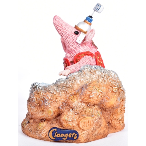 471 - The Clangers - Robert Harrop - CL04 Tiny Clanger and CL05 The Soup Dragon. Highly detailed resin fig... 