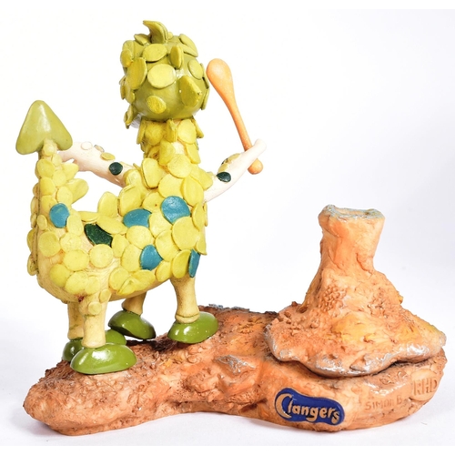 471 - The Clangers - Robert Harrop - CL04 Tiny Clanger and CL05 The Soup Dragon. Highly detailed resin fig... 