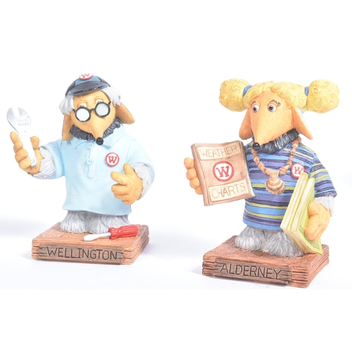 488 - The Wombles – Robert Harrop – x5 figurines: WC01 Great Uncle Bulgaria, WC11 Obidos, WC10 Alderney, W... 