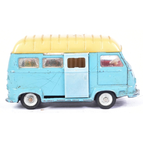 62 - Diecast - a vintage French made Dinky Toys diecast model No. 565 Renault Estafette Camper. Blue exte... 