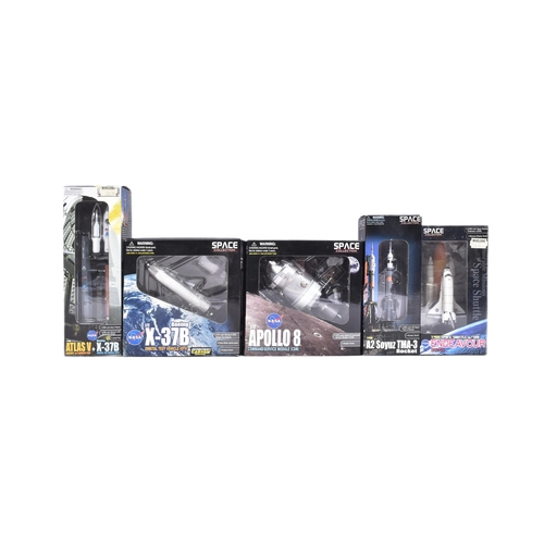 7 - A collection of x5 Dragon Wings made Space Collection diecast model rockets. Comprising of; Apollo 8... 