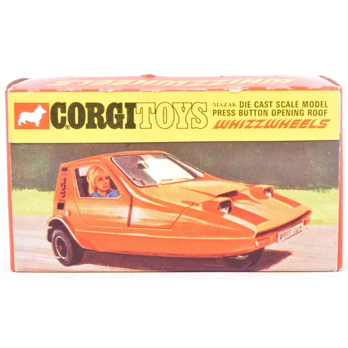 71 - Diecast - a vintage Corgi Toys boxed diecast model No. 389 Reliant Bond Bug 700ES. The car generally... 