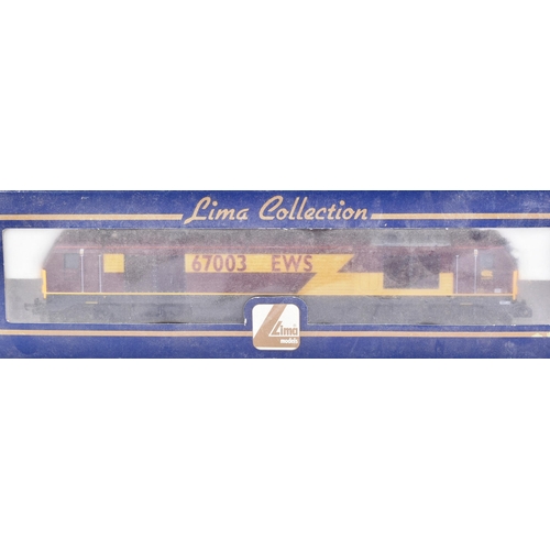 82 - An original Lima Collection OO gauge model railway diesel trainset locomotive engine No. L204929 Cla... 