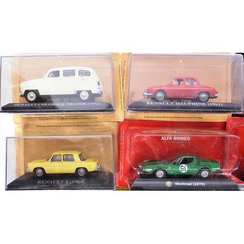 92 - Diecast - a collection of approximately x20 assorted 1/43 scale diecast model cars by makers Del Pra... 