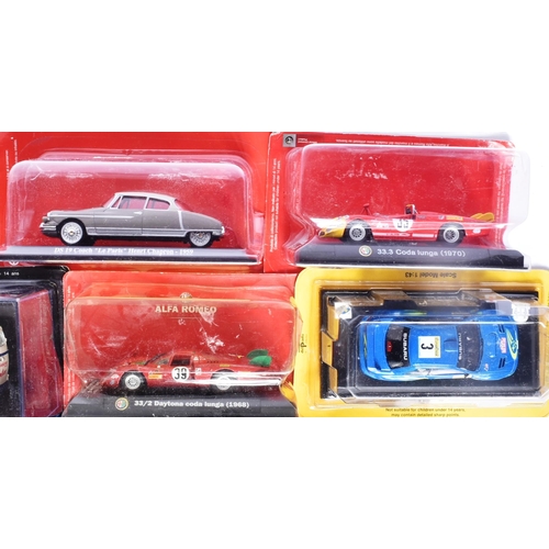 92 - Diecast - a collection of approximately x20 assorted 1/43 scale diecast model cars by makers Del Pra... 