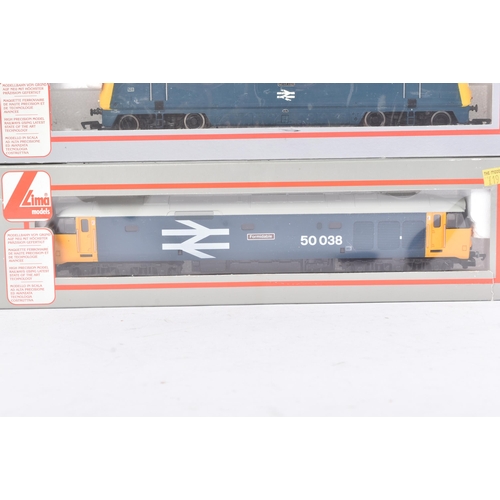 97 - Model Railway - x2 Lima OO gauge model railway trainset locomotive diesel engines comprising; L20480... 