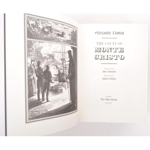542 - The Folio Society 'The Count of Monte Cristo', limited edition number 74 / 500 book by Alexandre Dum... 