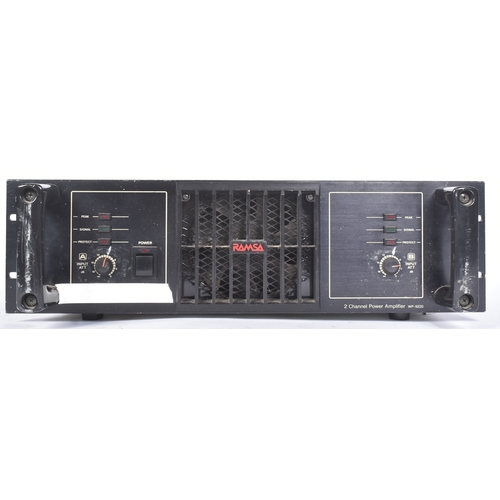 RAMSA 2 Channel Power Amplifier 3台セット RAMSA 2 Channel Power Amplifier 3台セット