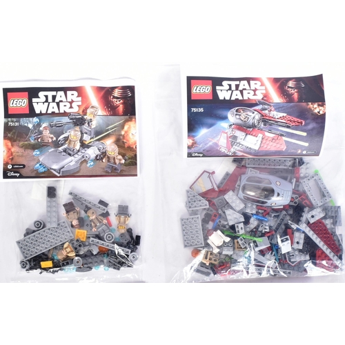 Lego Star Wars - x5 original Lego Star Wars sets comprising; 75135