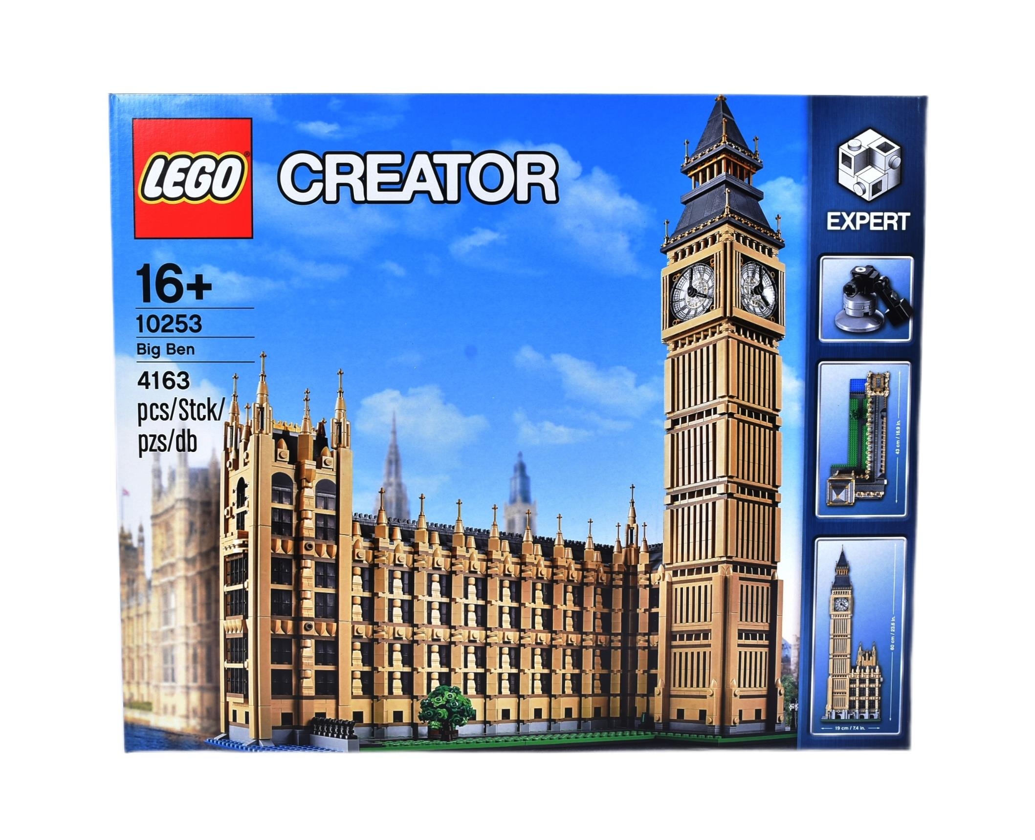 Smidighed skandale Shredded Lego Set - Creator - a factory sealed Lego Creator Big Ben set. No: 10253.  As new. Retired product.