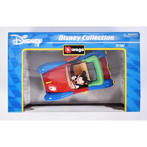 MICKEY'S 113 METAL CAR BURAGO DISNEY 1/18 NIB MICKEY MOUSE
