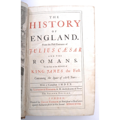 260 - 1718 - The History of England from the First Entrance of Julius Caesar and the Romans, to the Establ... 