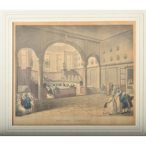 311 - After Augustus Pugin (1812 - 1852) and Thomas Rowlandson (1757 - 1827) - The Microcosm of London - s... 