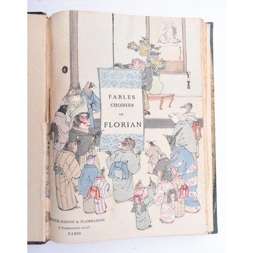 330 - [1895] - Fables Choisies de J.P. Claris de Florian, illustres par des artistes Japonais sous la dire... 