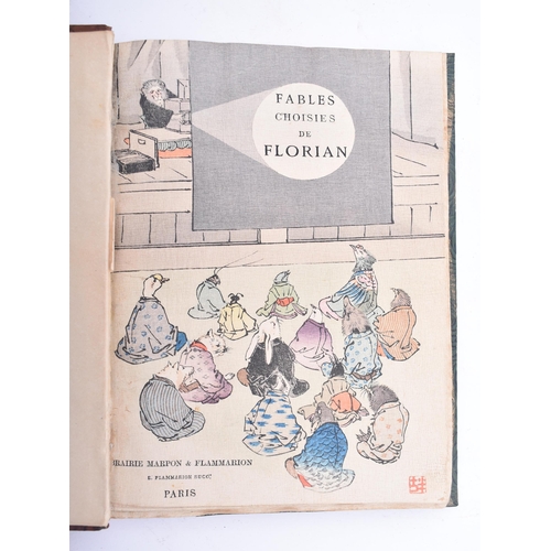 330 - [1895] - Fables Choisies de J.P. Claris de Florian, illustres par des artistes Japonais sous la dire... 