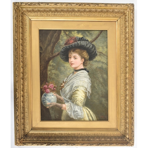 65 - E. K. Prizeman (British school, 19th century) - A Victorian 19th century original oil on canvas pain... 