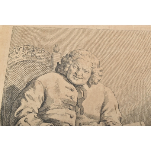 656 - After William Hogarth (1697-1764) - 'The Politician' & 'Simon Lord Lovat' - Two 18th century engravi... 