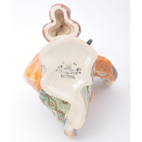 80 - Shorter & Son - a 1930s hand painted Doyly Carte Opera Co. ceramic character jug of Pooh - Bah from ... 