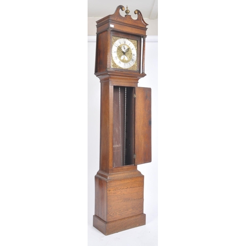 94 - An 18th century Joseph Quarman, Temple Cloud, Bristol longcase clock. The square brass dial signed J... 