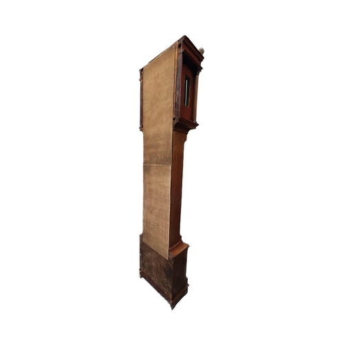 56 - James Burr - Bristol. An 18th century mahogany cased West Country longcase clock. The brass face wit... 