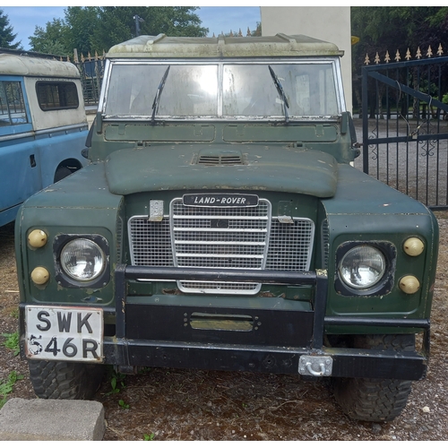 3 - SWK 546R - Land Rover Series III - fitted with an upgraded 3000cc TVR engine and featuring racing se... 