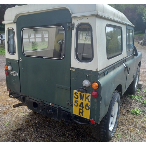 3 - SWK 546R - Land Rover Series III - fitted with an upgraded 3000cc TVR engine and featuring racing se... 