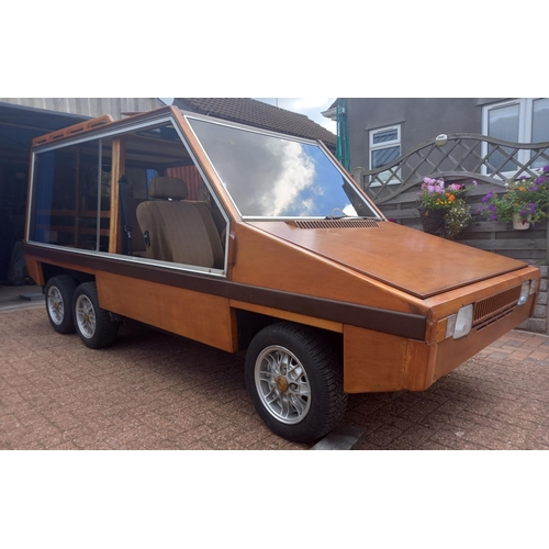 4 - Q312 RAE - Hustler - a unique opportunity to purchase a very special hand-made six-wheeled 1988 Hust... 