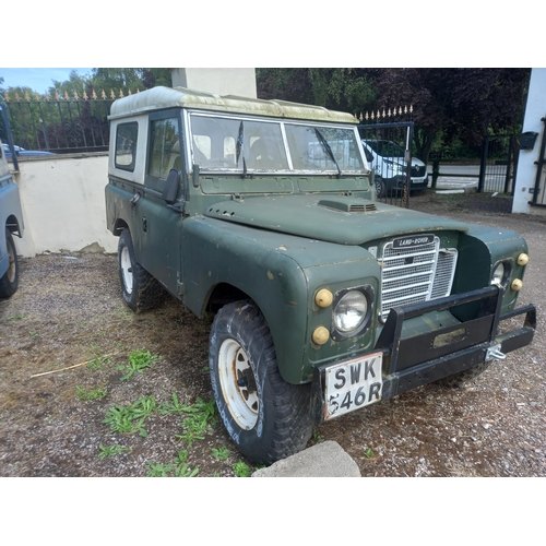 3 - SWK 546R - Land Rover Series III - fitted with an upgraded 3000cc TVR engine and featuring racing se... 