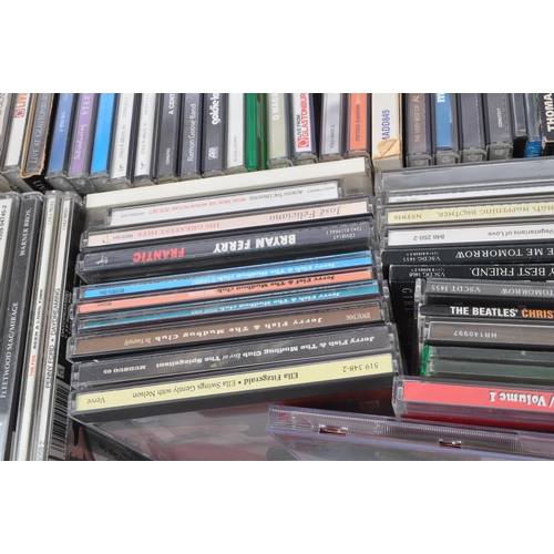 404 - A large collection of 20th century genre spanning music CD compact discs to include the artists Brya... 
