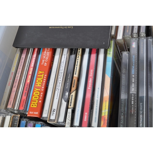 404 - A large collection of 20th century genre spanning music CD compact discs to include the artists Brya... 