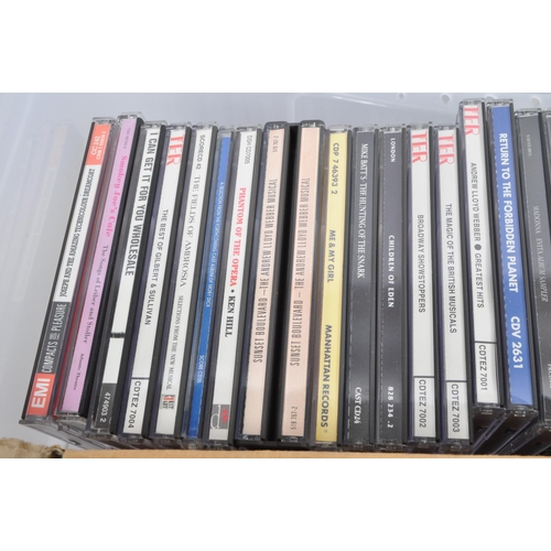 404 - A large collection of 20th century genre spanning music CD compact discs to include the artists Brya... 
