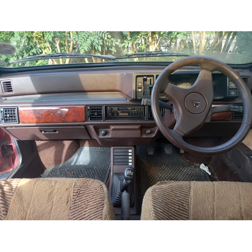 1 - C443 XDF - 1986 Austin Metro Vanden Plas 1275cc in red. First registered in April 1986 this four doo... 