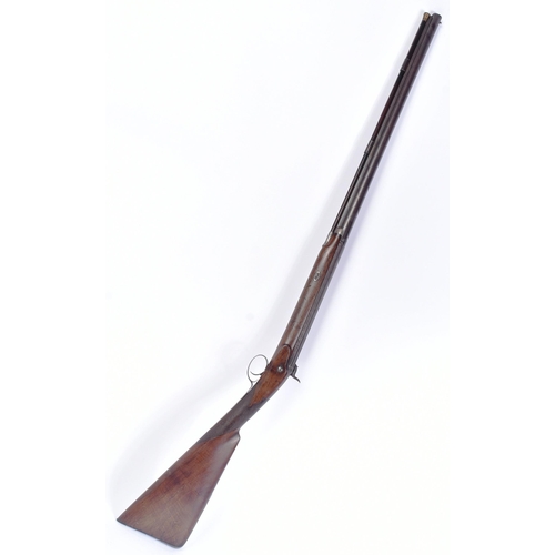 11 - An early 19th century c1820 William Hole of Bristol produced percussion muzzle-loading shotgun. The ... 