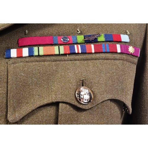 17 - Of WWII Interest - Major-General Ronald Bramwell-Davis - his original post-war battle dress, includi... 