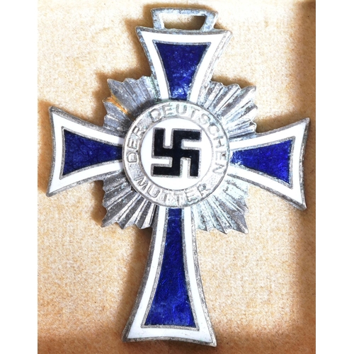 183 - A WWII Second World War Third Reich German Nazi Mothers Cross / Cross Of Honour Of The German Mother... 