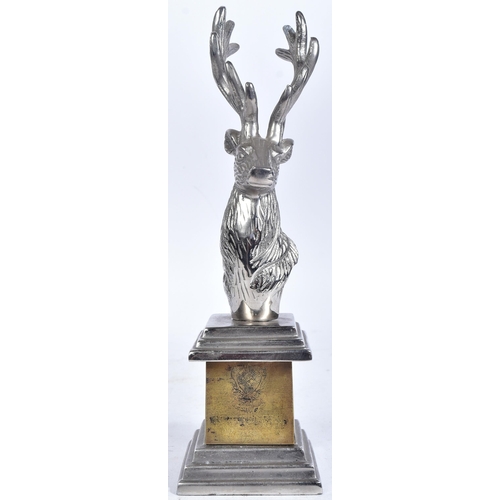 202 - A WWII Second World War Third Reich Nazi German Hunting Association trophy for deer hunting. Large w... 