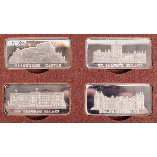 60 - Royalty Interest - The Royal Palaces - The Birmingham Mint - a presentation boxed set featuring twel... 