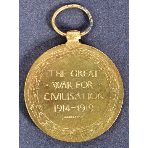 69 - A WWI First World War British medal duo awarded to one 200445 Private F. G. Jones of the Northampton... 