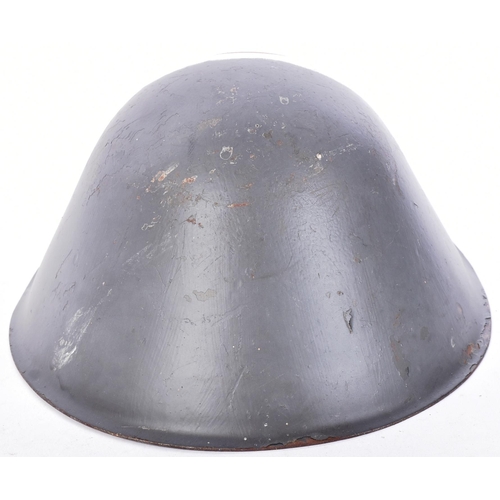 72 - Berlin Wall Interest - a cold war period East German DDR M56 helmet with hand painted memorial artwo... 