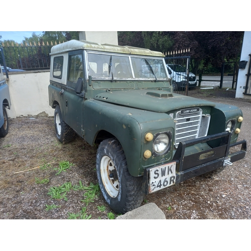 405 - SWK 546R - Land Rover Series III - fitted with an upgraded 3000cc TVR engine and featuring racing se... 