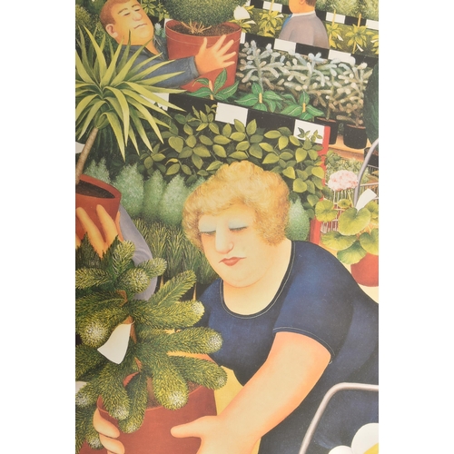 41 - Beryl Cook (1926-2008) Entitled - Garden Centre - A 20th century full colour art print. Printed by t... 