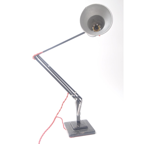 47 - Herbert Terry - Model 1227 - A 20th Century Anglepoise table / desk lamp light having a conical shad... 