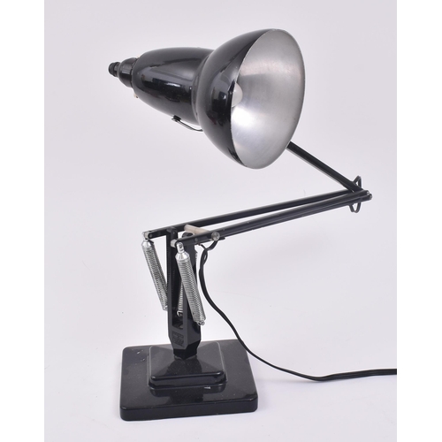 54 - Herbert Terry - Model 1227 - A early 20th century pre war Anglepoise table / desk lamp light having ... 